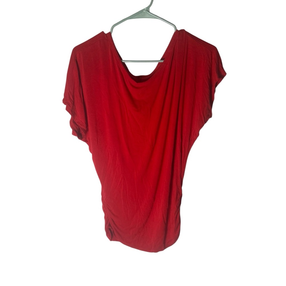 Elegant Red Women's Top